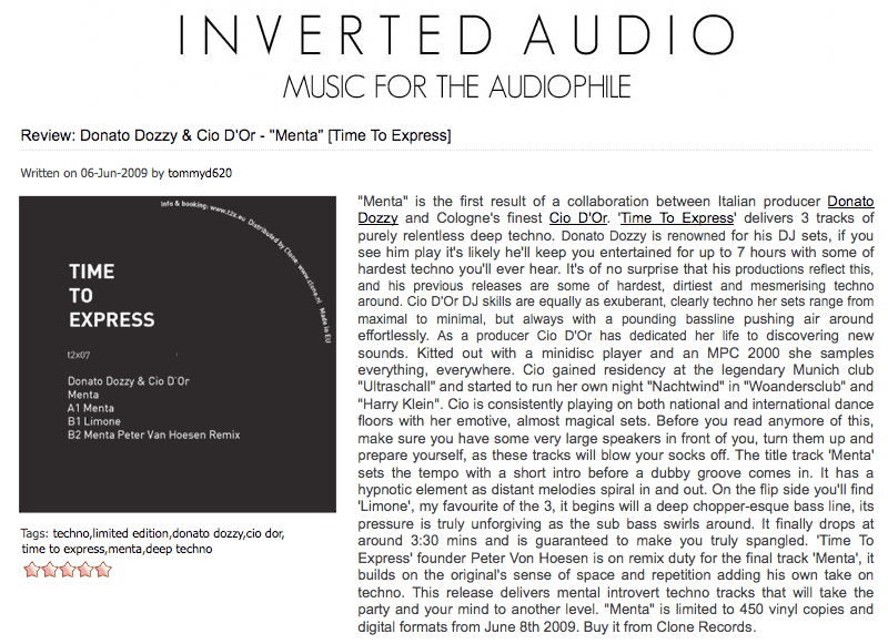 Review - Inverted Audio